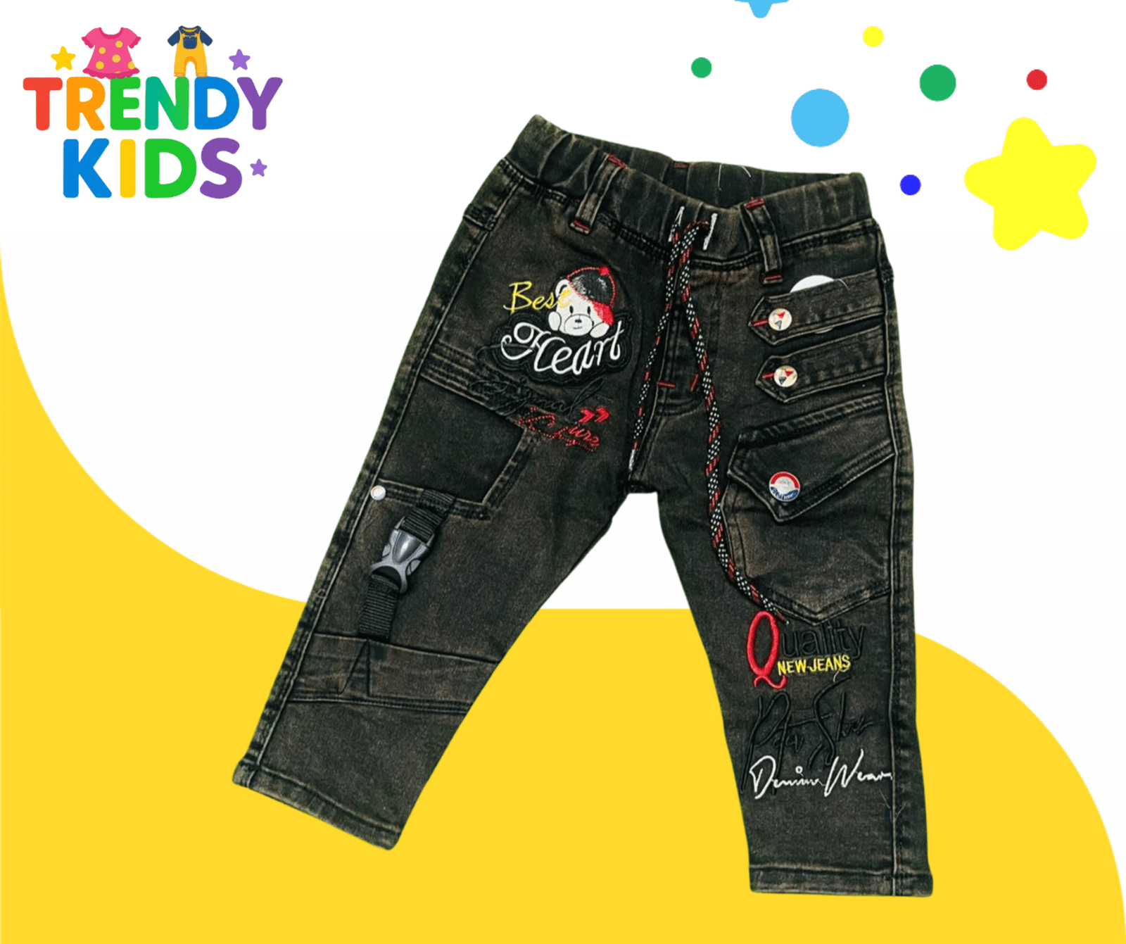 Boys Denim Jeans Pants in Pakistan | Trendy Kids