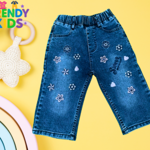 Girls Denim Jeans Pants in Pakistan | Trendy Kids